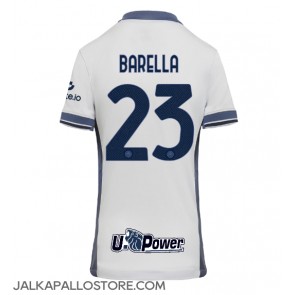 Inter Milan Nicolo Barella #23 Vieraspaita Naisten 2024-25 Lyhythihainen